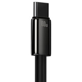 Baseus Tungsten Gold USB-A til USB-C kabel 480Mb/s 100W 1m sort (CAWJ000001)