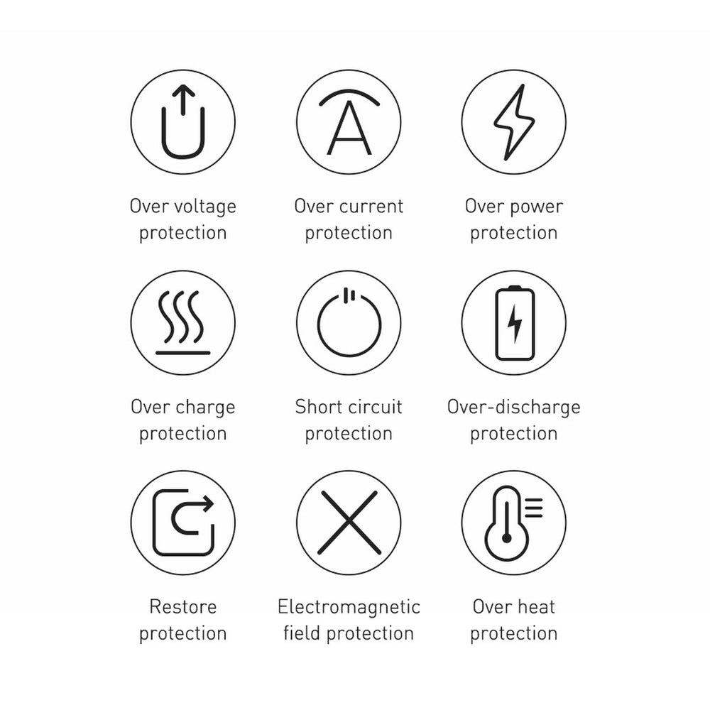 Baseus Bipow powerbank med skærm 10000mAh 15W hvid (Overseas Edition) + USB-A - Micro USB-kabel 0,25m hvid (PPBD050002)