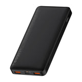 Baseus Bipow Fast Charging Power Bank 10000mAh 20W sort (Overseas Edition) + USB-A - Micro USB 0,25m sort kabel (PPBD050301)