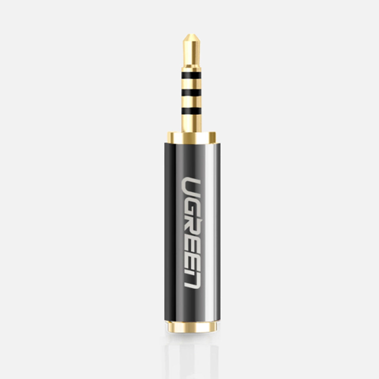 Ugreen audio adapter jack 2,5 mm mand til jack 3,5 mm kvinde sort (20501)
