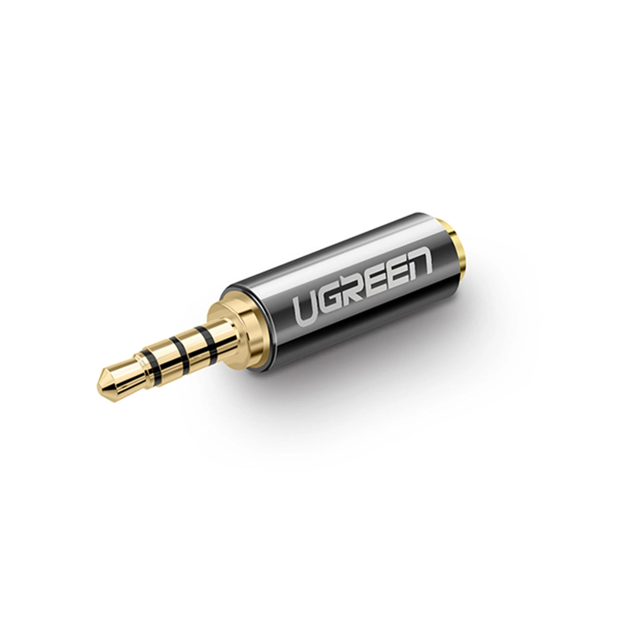Ugreen audio adapter jack 2,5 mm mand til jack 3,5 mm kvinde sort (20501)
