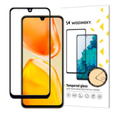 Wozinsky Full Glue Tempered Glass Vivo X80 Lite / V25 Full Screen med Frame sort (case friendly)