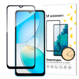 Wozinsky Full Glue Infinix Hot 12i Full Screen Tempered Glass med Frame sort (case friendly)