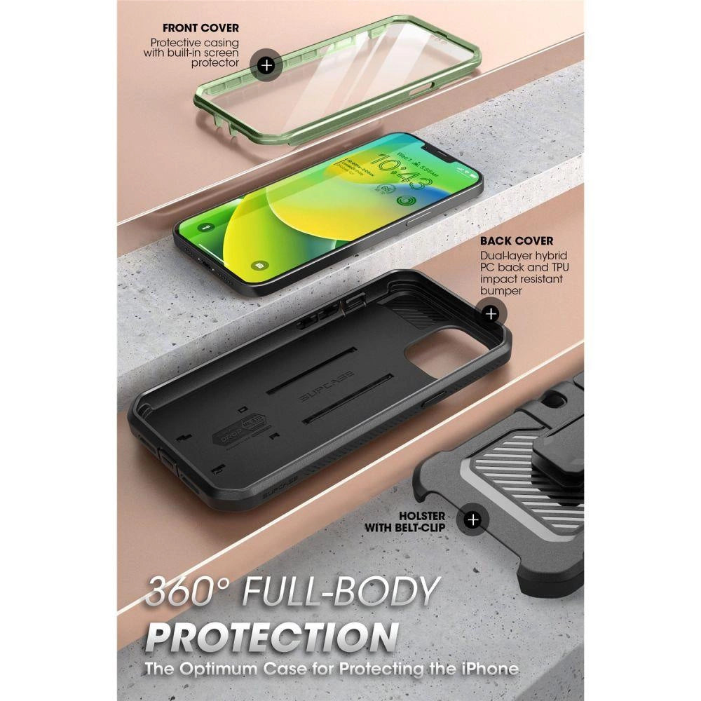 Supcase Unicorn Beetle Pro iPhone 14 Plus-kasse - Grøn