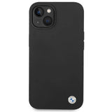Etui BMW BMHCP14SSILBK iPhone 14 6,1" sort/sort Silicone Metal Logo