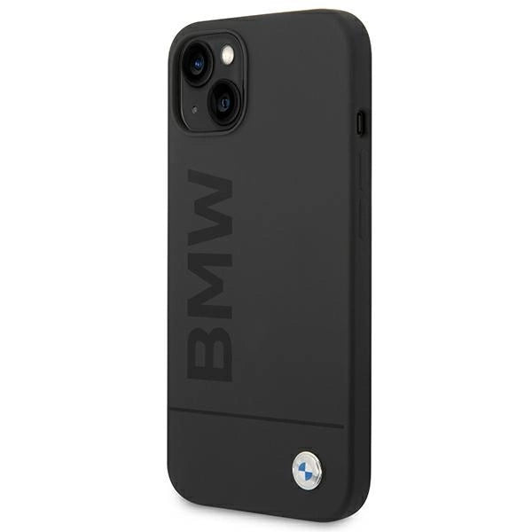 Case BMW BMHMP14MSLBLBK iPhone 14 Plus 6.7 " sort / sort hardcase Silicone Signature Logo Magsafe