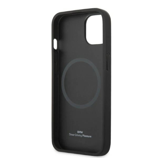 Case BMW BMHMP14MSLLBK iPhone 14 Plus 6.7 " sort / sort hårdkasse Signatur Logo Imprint Magsafe