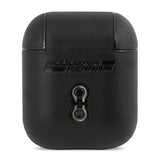 Ferrari FESA2LEBK AirPods cover sort/sort On Track læder
