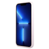 Guess GUHCP13SPSASBPU iPhone 13 mini 5,4 " lilla / lilla Saffiano Hot Stamp & Metal Logo