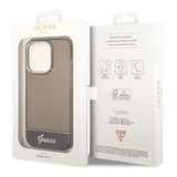 Guess GUHCP14LHGCOK iPhone 14 Pro 6.1 " sort / sort hardcase gennemsigtigt