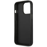 Guess GUHCP14LPSATLG iPhone 14 Pro 6.1 " sølv / sølv hardcase SaffianoTriangle Logo