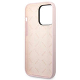 Guess Silicone Triangle iPhone 14 Pro 6.1" Case - lilla