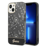 Guess GUHCP14MHGBNHK iPhone 14 Plus 6.7" sort/sort hardcase Bandana Paisley