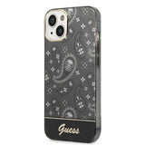 Guess GUHCP14MHGBNHK iPhone 14 Plus 6.7" sort/sort hardcase Bandana Paisley