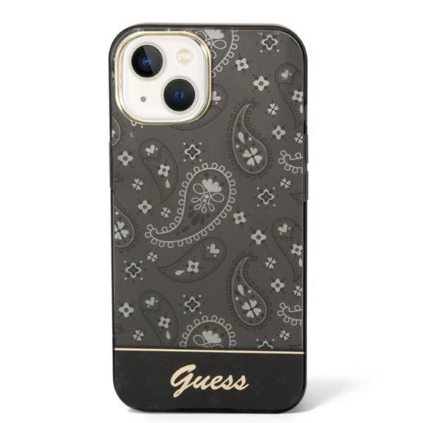 Guess GUHCP14MHGBNHK iPhone 14 Plus 6.7" sort/sort hardcase Bandana Paisley