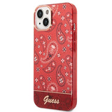 Guess GUHCP14MHGBNHR iPhone 14 Plus 6.7" rød/rød hardcase Bandana Paisley