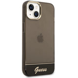 Guess GUHCP14MHGCOK iPhone 14 Plus 6.7 " sort / sort hardcase gennemsigtigt