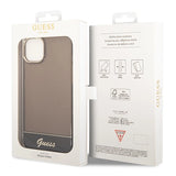 Guess GUHCP14MHGCOK iPhone 14 Plus 6.7 " sort / sort hardcase gennemsigtigt
