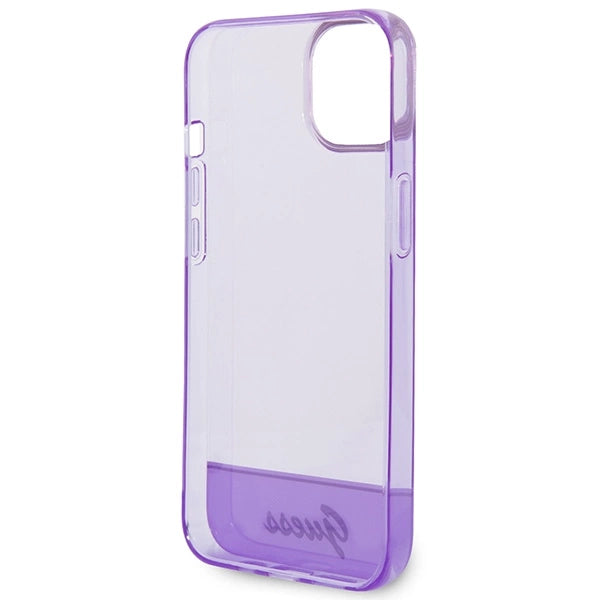Guess GUHCP14MHGCOU iPhone 14 Plus 6.7 "violet / lilla hårdkasse gennemsigtig