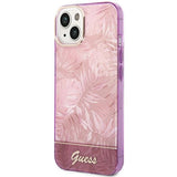 Guess GUHCP14MHGJGHP iPhone 14 Plus 6.7 " pink / pink hardcase Jungle Collection
