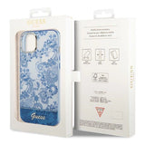 Guess GUHCP14MHGPLHB iPhone 14 Plus 6.7" blå/blå hardcase Porcelæn Collection