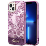 Guess GUHCP14MHGPLHF iPhone 14 Plus 6.7" fuchsia/fuschia hårdkasse Porcelæn Samling