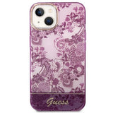 Guess GUHCP14MHGPLHF iPhone 14 Plus 6.7" fuchsia/fuschia hårdkasse Porcelæn Samling