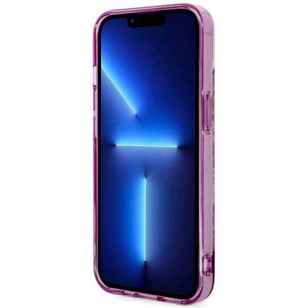 Guess GUHCP14MHGPLHF iPhone 14 Plus 6.7" fuchsia/fuschia hårdkasse Porcelæn Samling