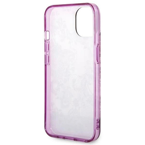 Guess GUHCP14MHGPLHF iPhone 14 Plus 6.7" fuchsia/fuschia hårdkasse Porcelæn Samling