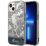 Guess GUHCP14MHGPLHG iPhone 14 Plus 6.7 "grå / grå hardcase Porcelæn Collection