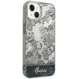 Guess GUHCP14MHGPLHG iPhone 14 Plus 6.7 "grå / grå hardcase Porcelæn Collection