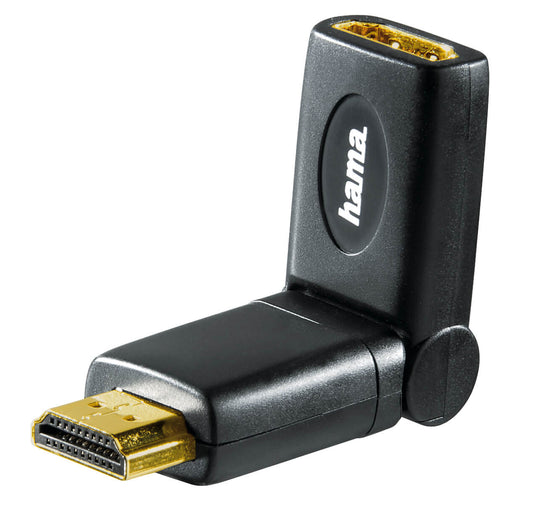 HAMA HDMI Adapter  Han-Hun Rotation Sort Guldbelagt TL