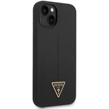 Guess GUHCP14MSLTGK iPhone 14 Plus 6.7" sort/sort hardcase Silikon Triangle