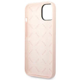 Guess GUHCP14MSLTGP iPhone 14 Plus 6.7" pink/pink hardcase Silikon trekant
