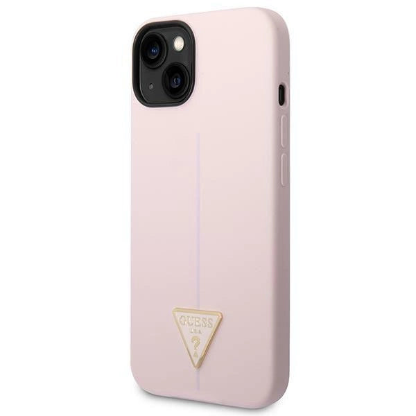 Guess GUHCP14MSLTGU iPhone 14 Plus 6.7 " lilla / lilla hardcase Silikon Triangle