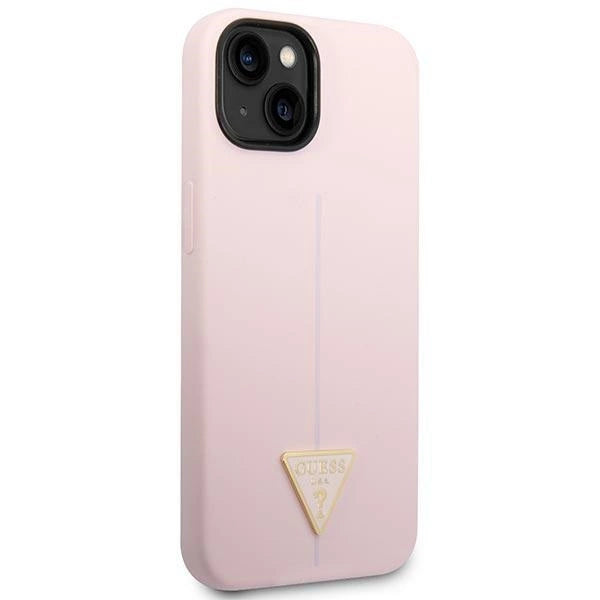 Guess GUHCP14MSLTGU iPhone 14 Plus 6.7 " lilla / lilla hardcase Silikon Triangle