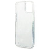Guess GUHCP14SLFLSN iPhone 14 6.1 "grøn / grøn hardcase Flower Liquid Glitter