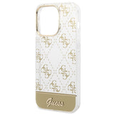 Guess GUHCP14XHG4MHG iPhone 14 Pro Max 6.7 "guld / guld hardcase 4G Pattern Script