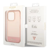 Guess gennemsigtige iPhone 14 Pro Max 6.7" Case - Pink