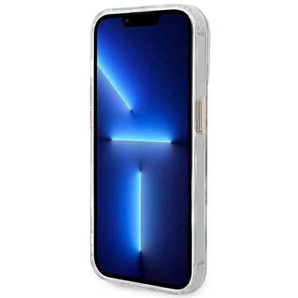 Guess GUHMP14LHTRMD iPhone 14 Pro 6.1 "guld / guld hårdkasse Metal Outline Magsafe