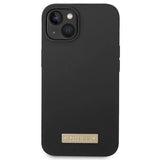 Guess GUHMP14MSBPLK iPhone 14 Plus 6.7" sort/sort hardcase Silikon Logo Plade MagSafe