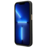 Guess GUHMP14MU4GPRK iPhone 14 Plus 6.7 "sort / sort hårdkasse 4G Logo Plate MagSafe