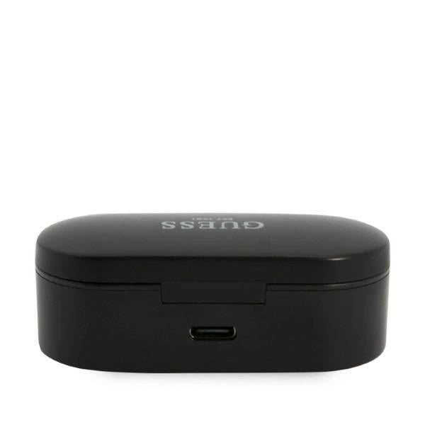 Guess GUTWST31EK TWS Bluetooth hovedtelefoner + docking station - sort