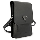 Guess Håndtaske GUWBSATMBK sort / sort Saffiano Triangle