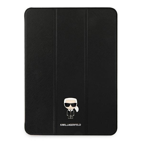 Karl Lagerfeld KLFC11OKMK iPad 11" Pro 2021 Bogomslag sort Saffiano Karl Iconic