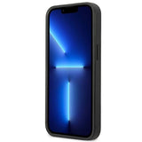 Karl Lagerfeld KLHCP13SSFMP2DG iPhone 13 mini 5,4 "hardcase sølv / sølv Saffiano Plaque