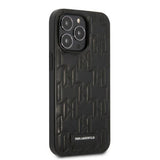 Karl Lagerfeld KLHCP13XMNMP1K iPhone 13 Pro Max 6,7" Hardcase sort/sort Monogram Plaque
