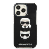 Karl Lagerfeld KLHCP13XTPE2TK iPhone 13 Pro Max 6,7" Hardcase sort Karl&Choupette Head