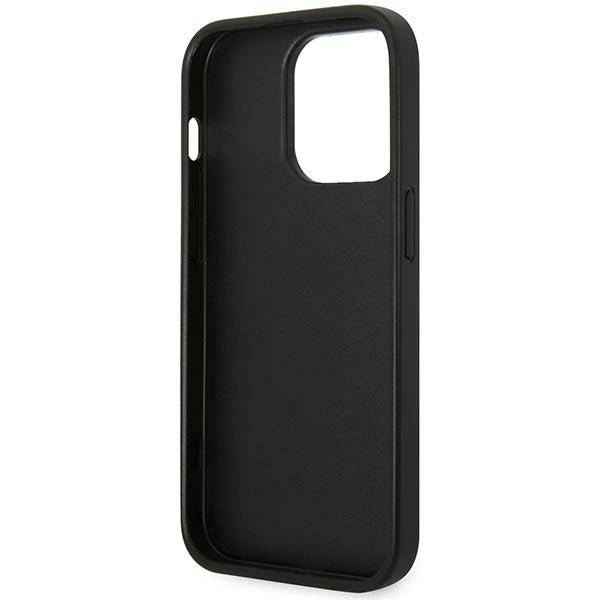 Karl Lagerfeld Monogram Stripe iPhone 14 Pro Case - Grøn