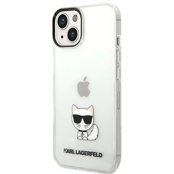 Karl Lagerfeld KLHCP14MCTTR iPhone 14 Plus 6.7 "hardcase klar / gennemsigtig Choupette Body